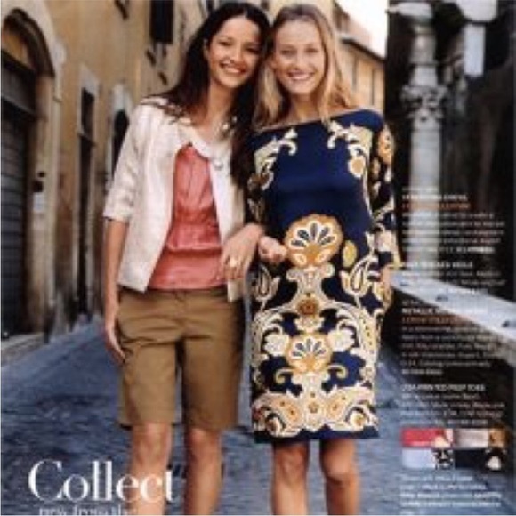 J. Crew Verushka Dress Paisley Boho Silk Twill 6 S - Picture 3 of 8